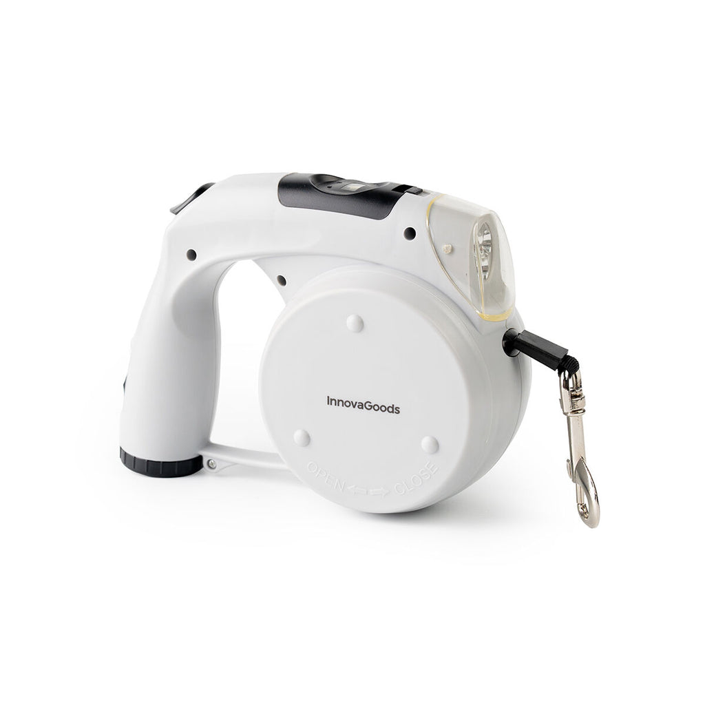 Leashic™ 6-in-1 Uitschuifbare Hondenriem — Snacks, Zakjes & LED in Één